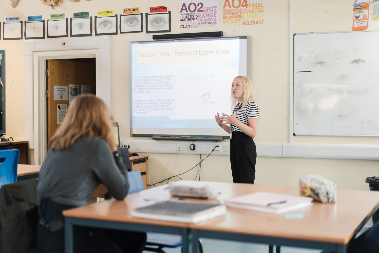 Art Teacher in the Classroom
