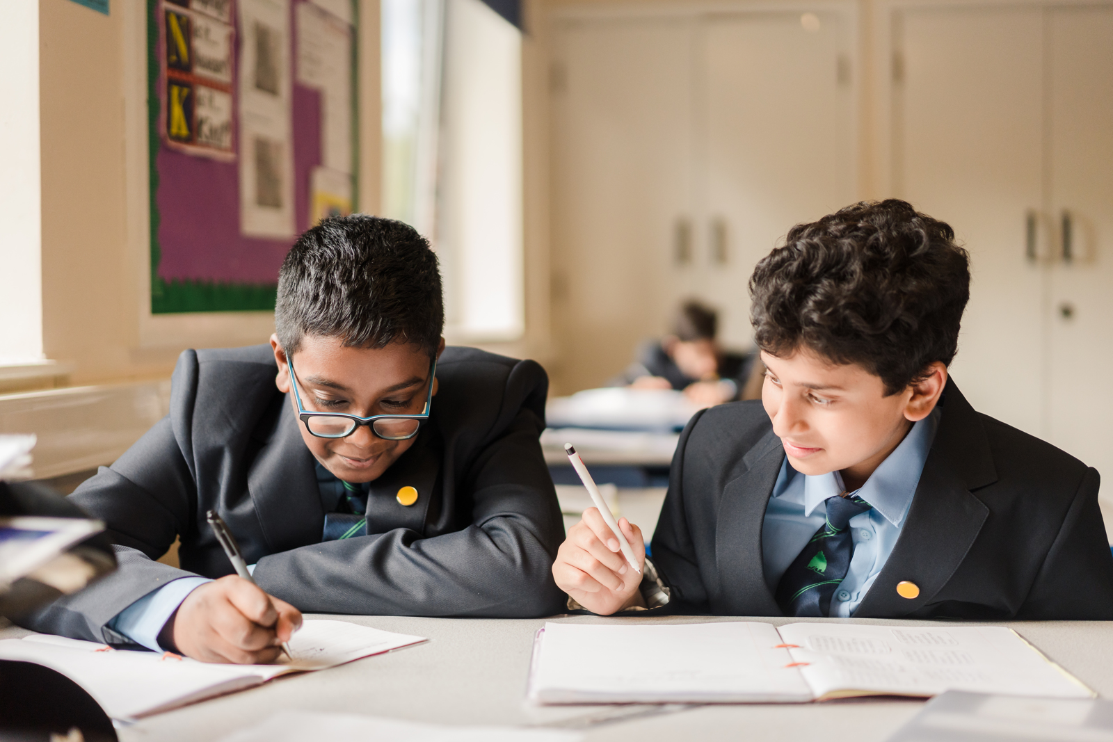 Students in History Lesson