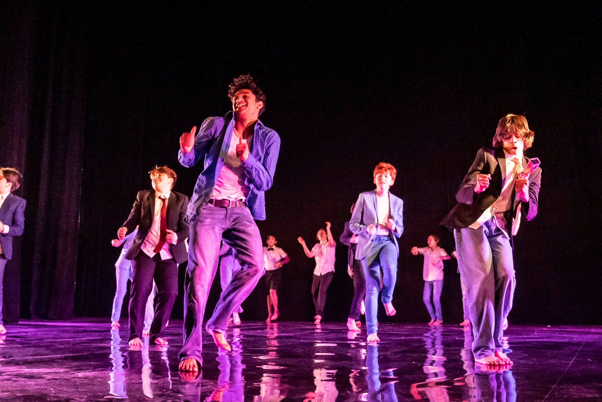 Students Dancing