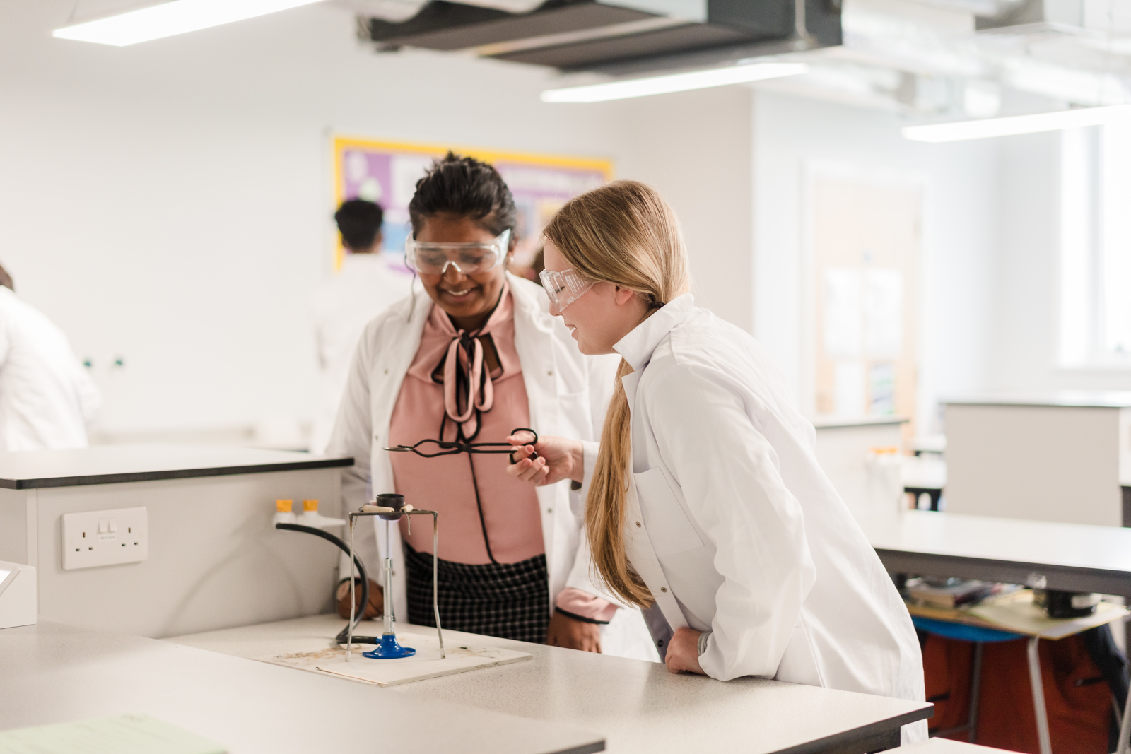 Students in a Science Lesson