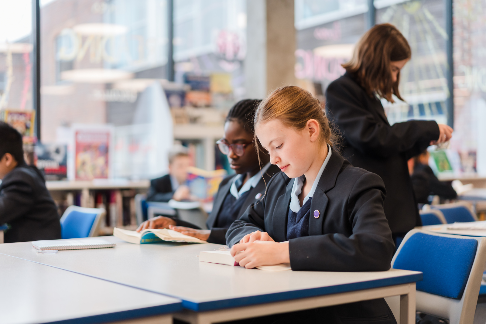 Students Reading