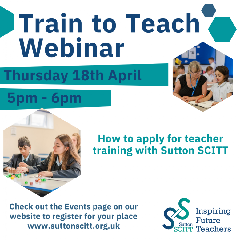 Train To Teach Webinar Poster